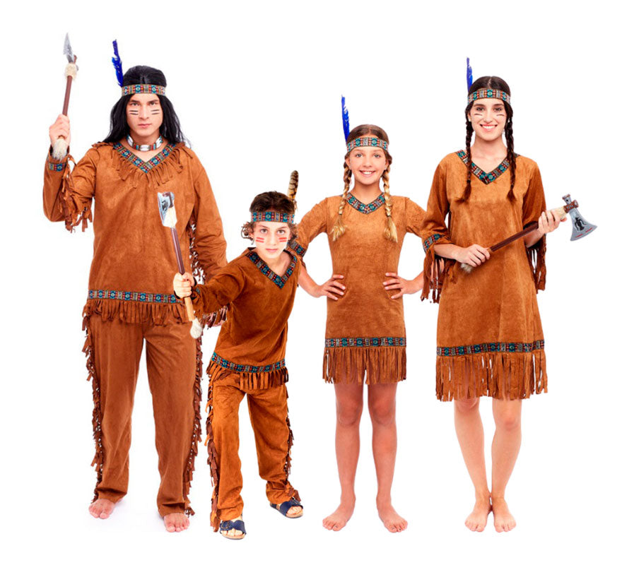 Translation missing: es.Grupo de indios marrones