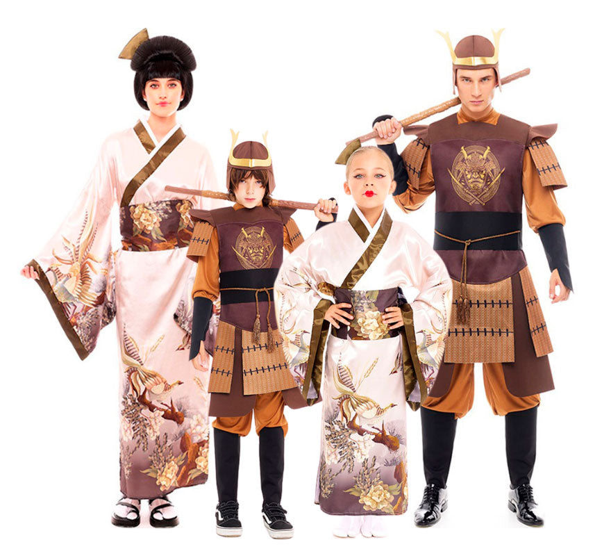 Grupo de japoneses clásico