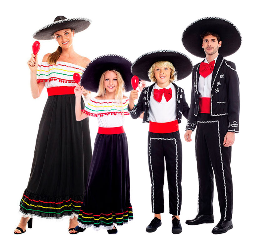 Translation missing: es.Grupo de mexicanos negro y rojo