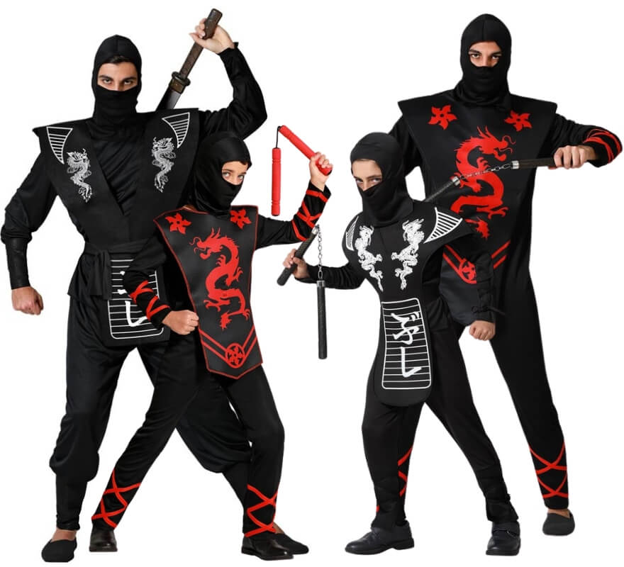 Translation missing: es.Grupo de ninjas rojos y blancos