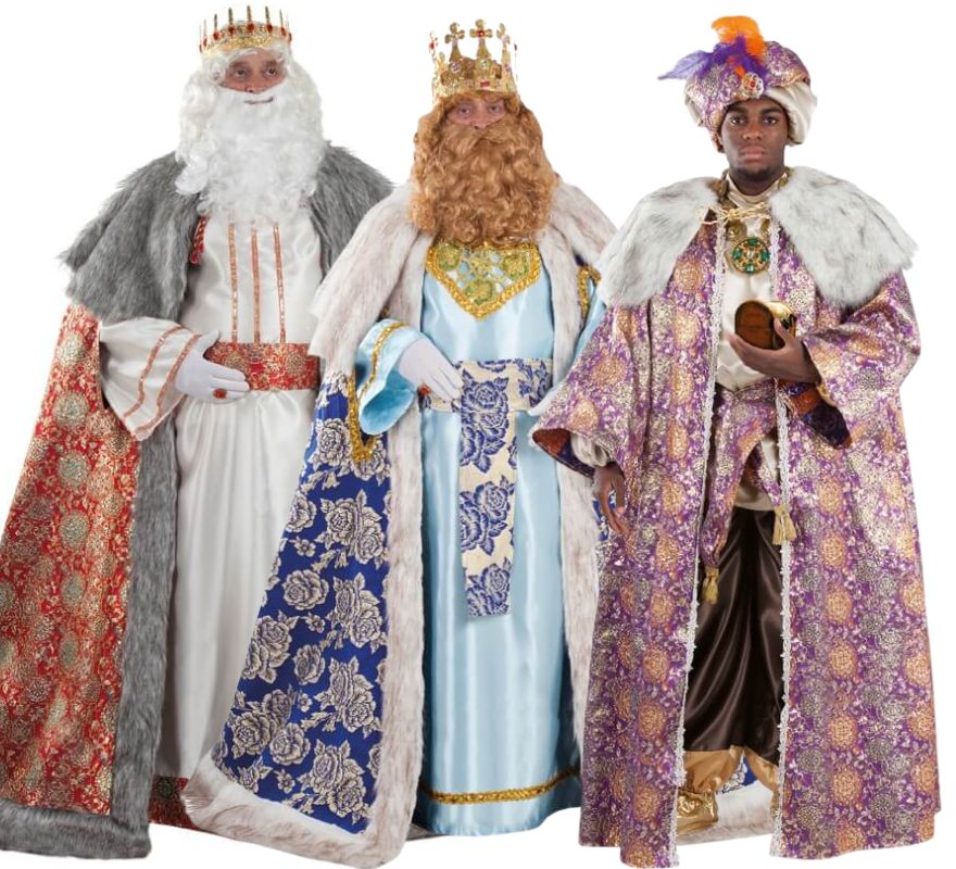 Grupo de Reyes Magos clásico premium