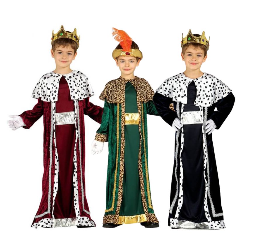 Grupo de Reyes magos infantil