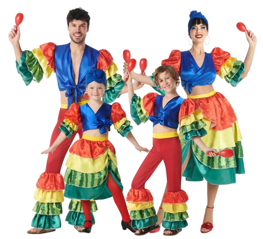 Grupo de rumberos caribeños