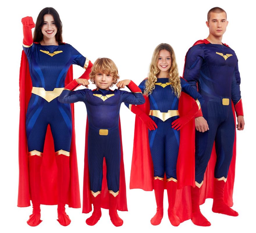 Grupo de superhéroes premium