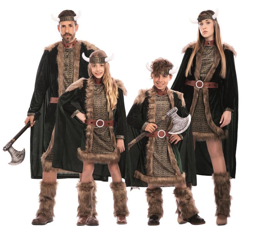 Grupo de vikingos deluxe