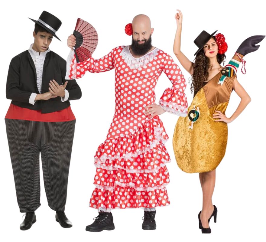 Grupo de viva la Feria de Abril