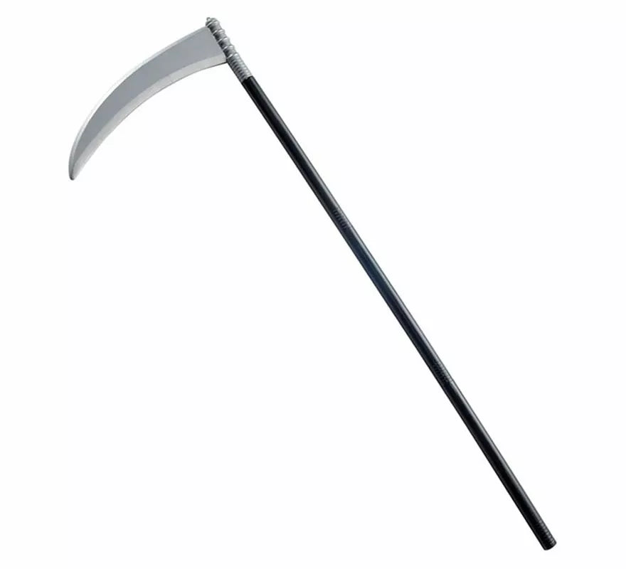 Guadaña Desmontable plástico de juguete de 88x33 cm
