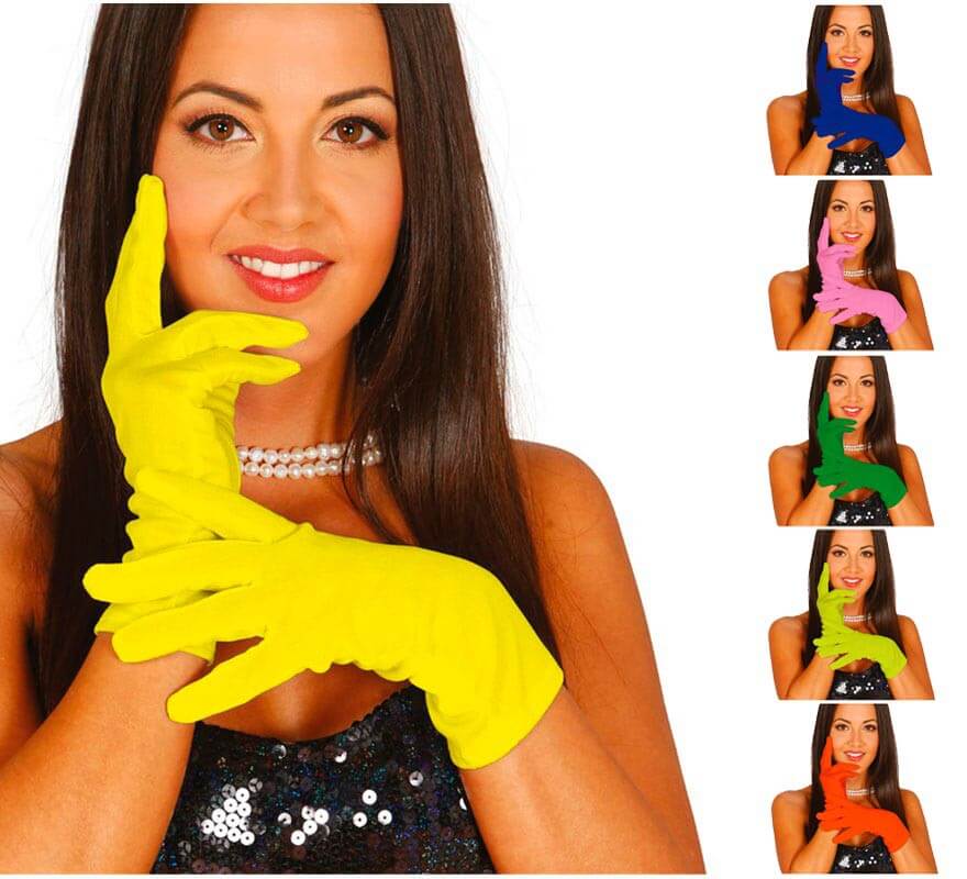 Translation missing: es.Guantes Cortos de 20 cm en varios colores