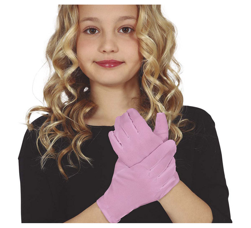 Translation missing: es.Guantes Cortos Infantiles en varios colores mate de 19 cm