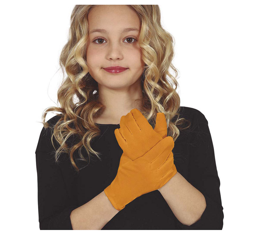 Translation missing: es.Guantes Cortos Infantiles en varios colores mate de 19 cm