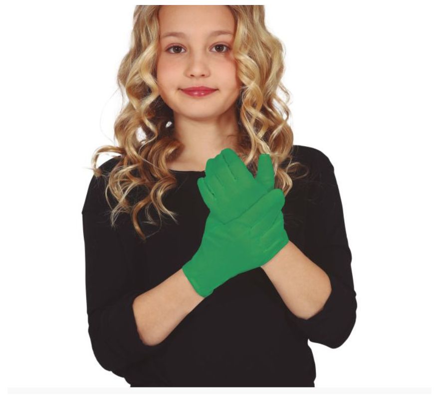 Translation missing: es.Guantes Cortos Infantiles en varios colores mate de 19 cm