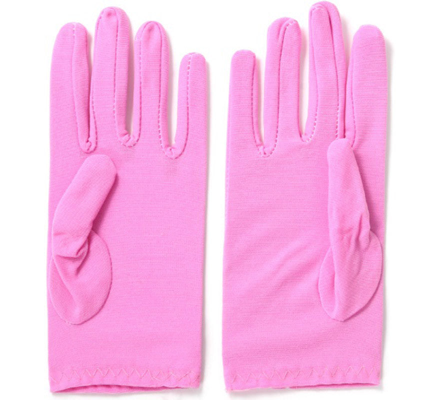 Translation missing: es.Guantes Cortos infantiles rosas