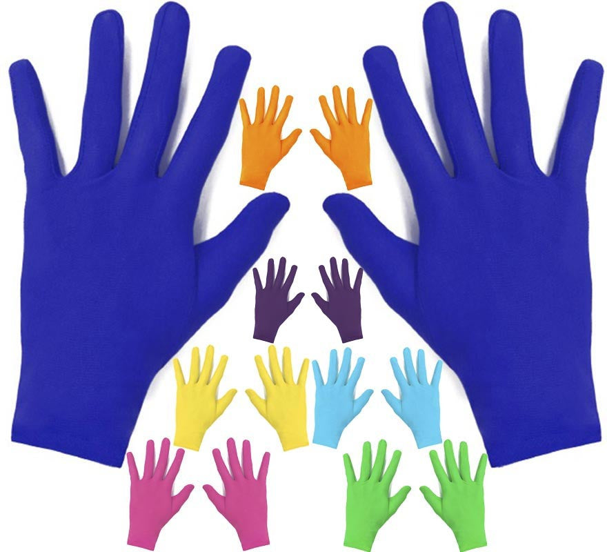 Translation missing: es.Guantes Cortos para adultos en varios colores