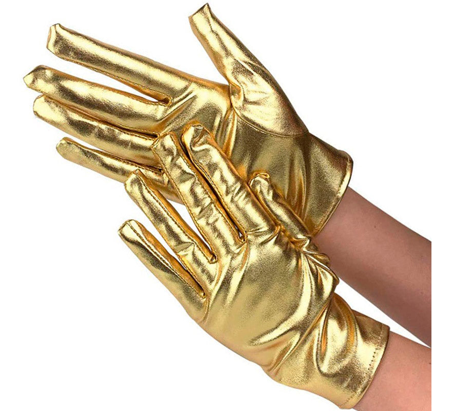 Translation missing: es.Guantes Cortos para adultos en varios colores Metalizados