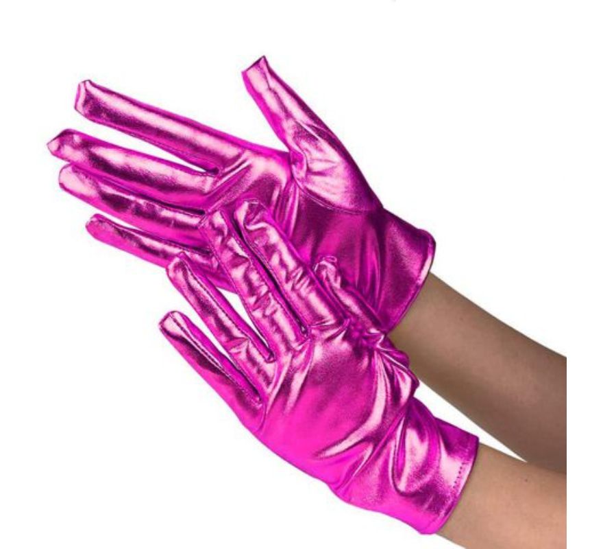 Translation missing: es.Guantes Cortos para adultos en varios colores Metalizados