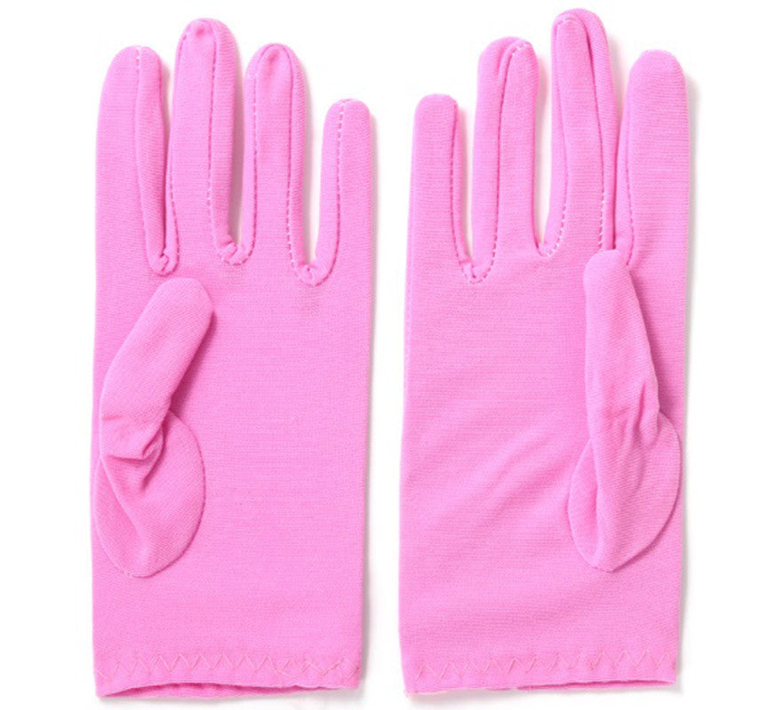 Translation missing: es.Guantes Cortos para adultos rosas