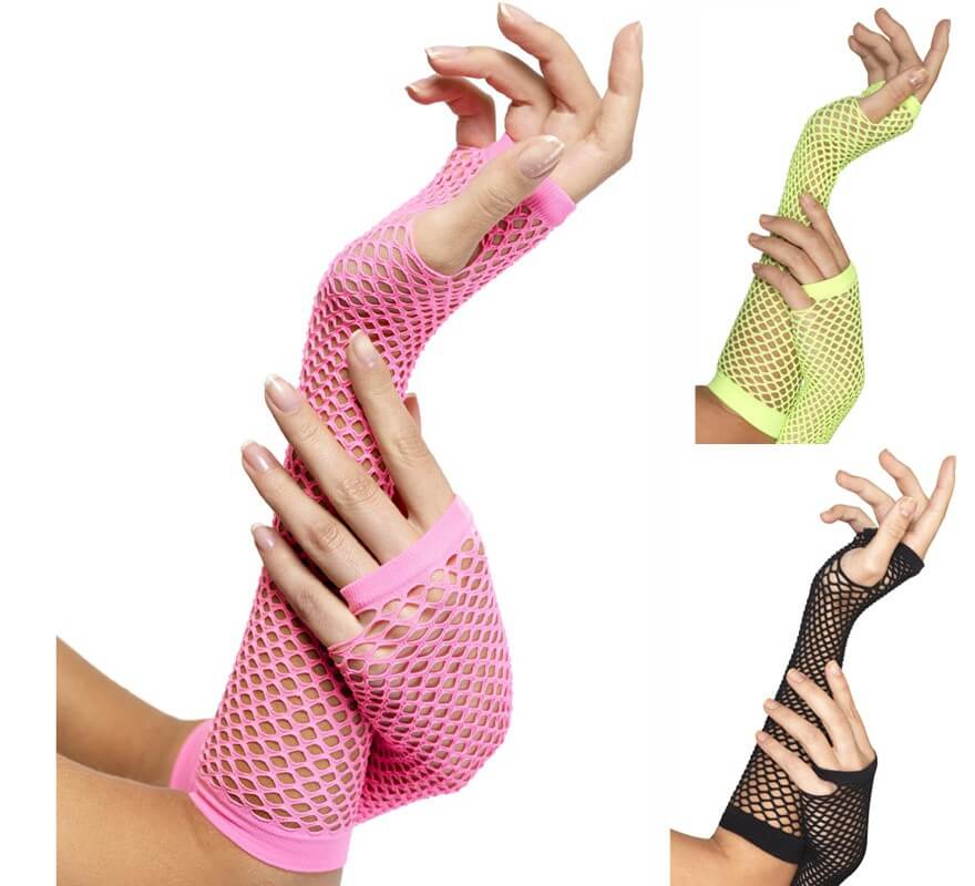 Translation missing: es.Guantes de Redecilla largos en varios colores