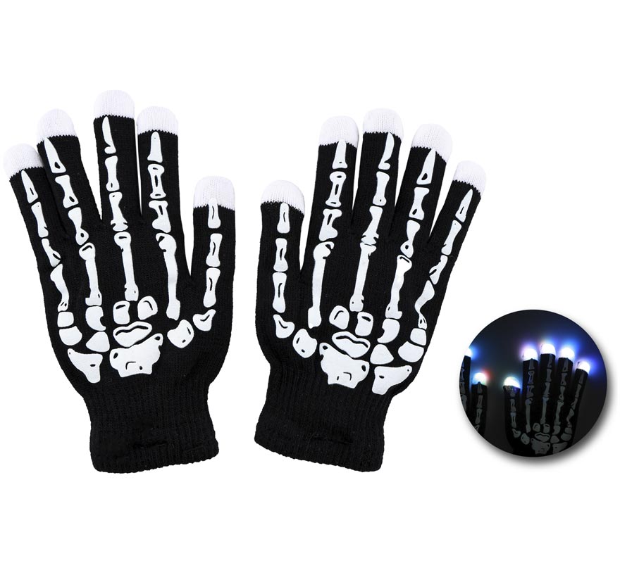 Translation missing: es.Guantes Esqueleto Led Adulto