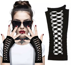Guantes Góticos negros