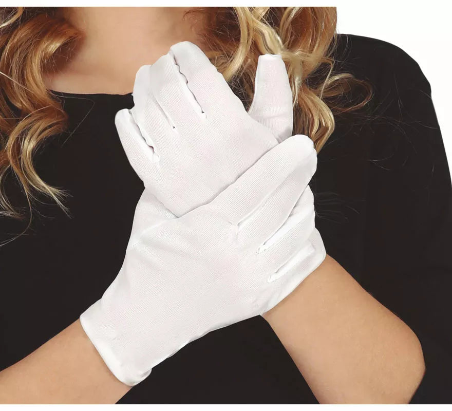 Translation missing: es.Guantes infantiles blancos
