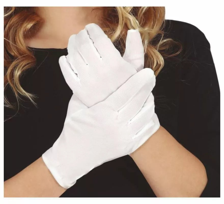 Translation missing: es.Guantes infantiles blancos