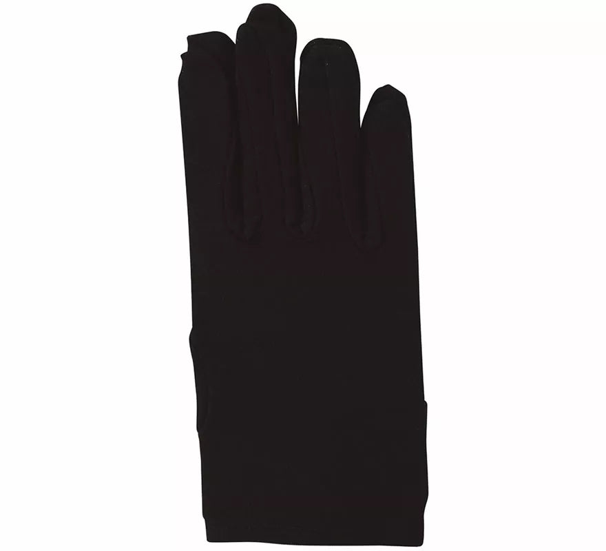 Guantes infantiles negros