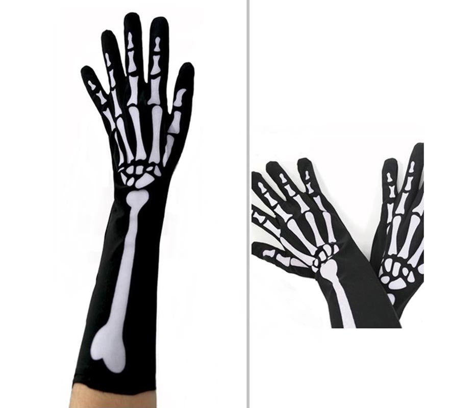 Translation missing: es.Guantes Largos de Esqueleto de 38 cm