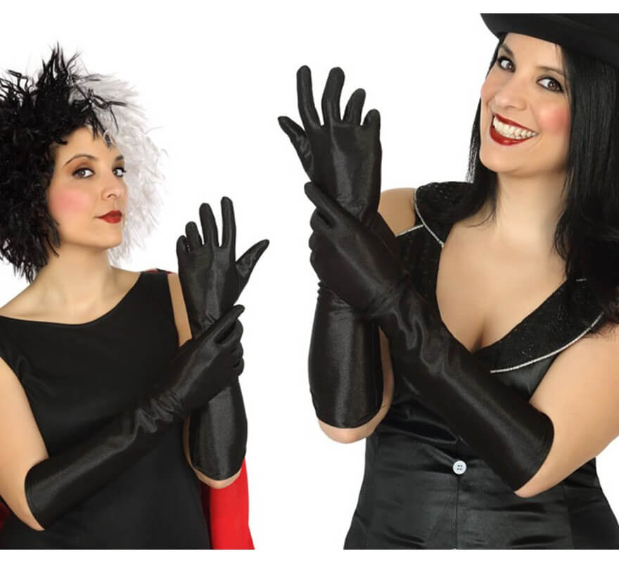 Translation missing: es.Guantes largos Negros 40 cm