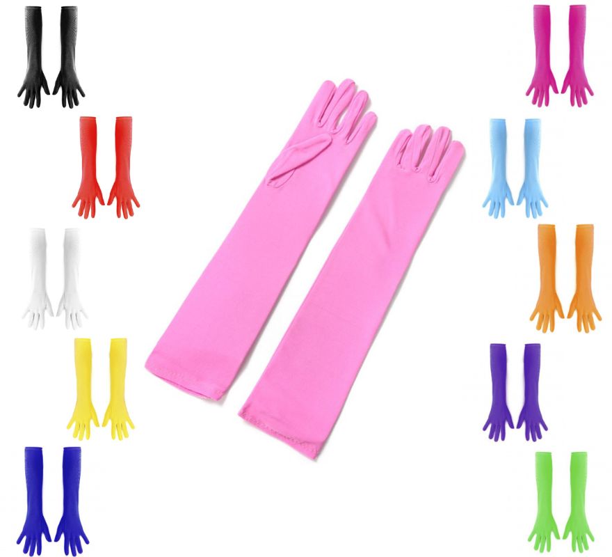 Translation missing: es.Guantes Largos para adultos de 40 cm en varios colores