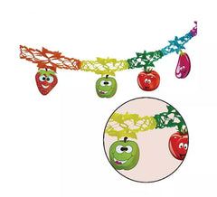 Guirnalda con Frutas de fantasía 14 cm x 2 m