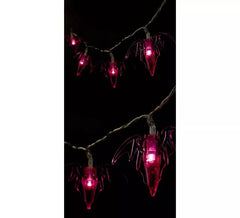 Guirnalda de 10 Murciélagos iluminación LED de 150 cm