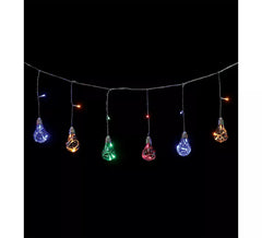 Guirnalda de 3 metros con 20 Bombillas con 4 Led Multicolor