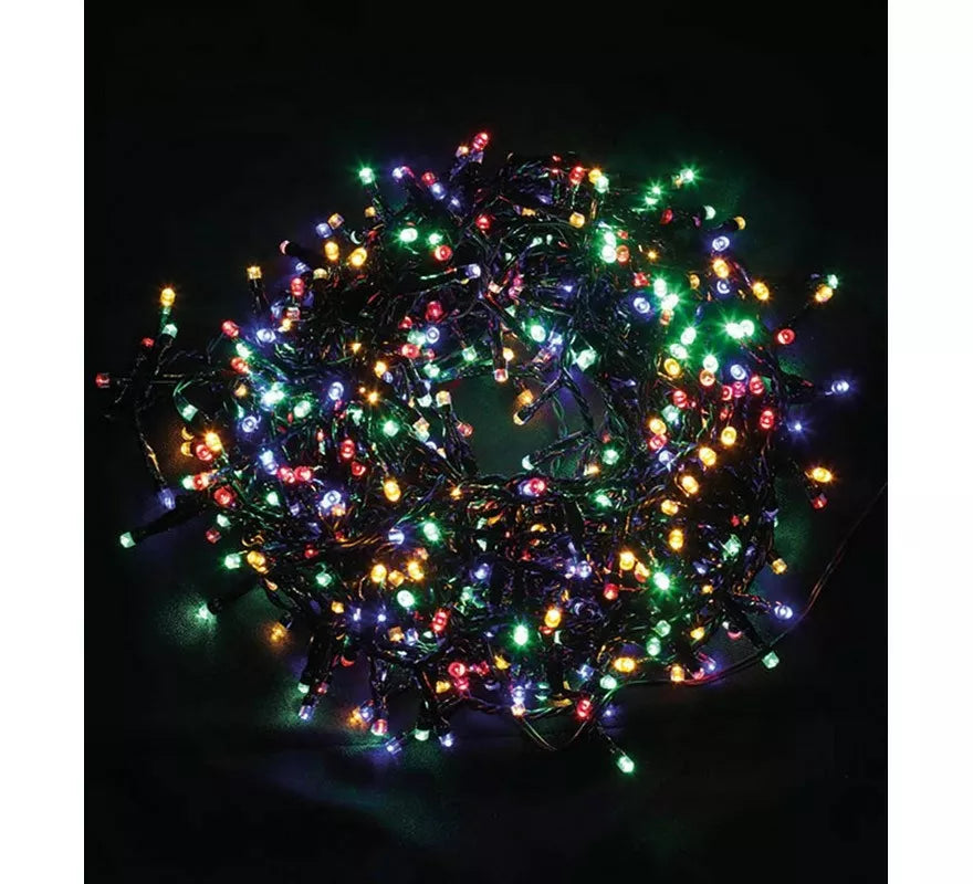 Translation missing: es.Guirnalda de 50 Led Multicolor Multifunción para Exterior