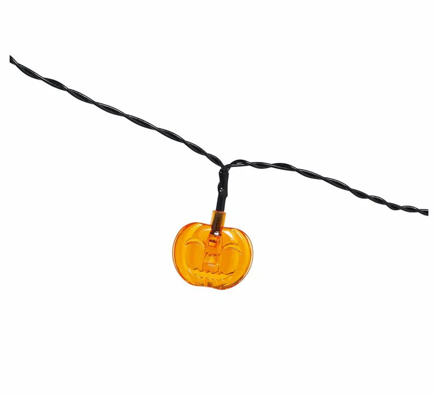 Guirnalda de Calabazas a Pilas de Led 10