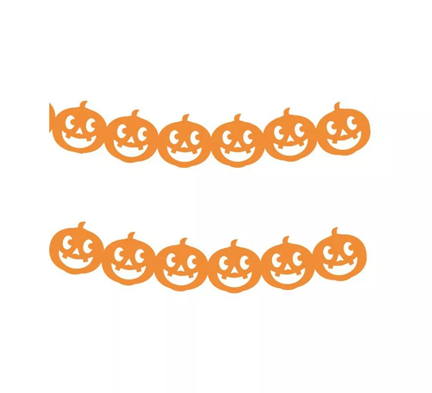 Translation missing: es.Guirnalda de Calabazas sonrientes de 3 m