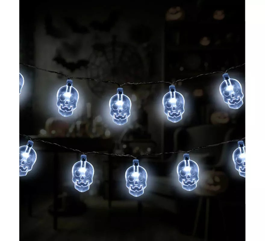 Translation missing: es.Guirnalda de Calaveras con luz de 1,20 m