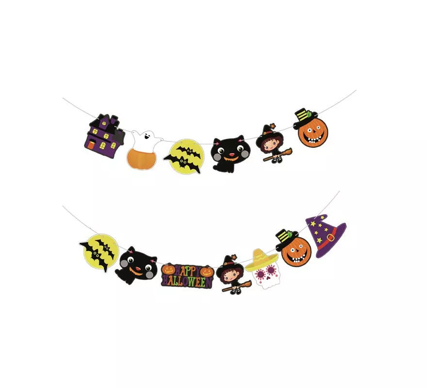 Translation missing: es.Guirnalda de Caricaturas niños Halloween de3 m