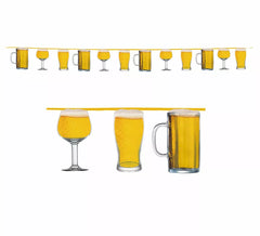 Guirnalda de Cervezas 12 piezas de 300 cm