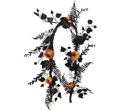 Guirnalda de Flores con Calabaza de 150 cm