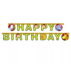Guirnalda de Happy Birthday de Safari