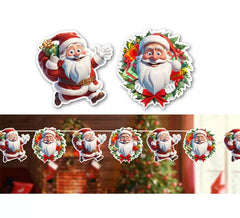 Guirnalda de Papá Noel de 300x16 cm