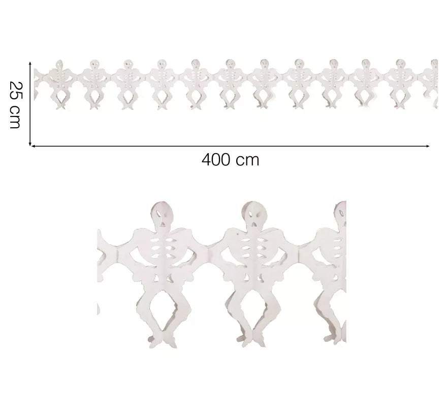 Translation missing: es.Guirnalda Esqueletos 25 x 400 cm. para Halloween