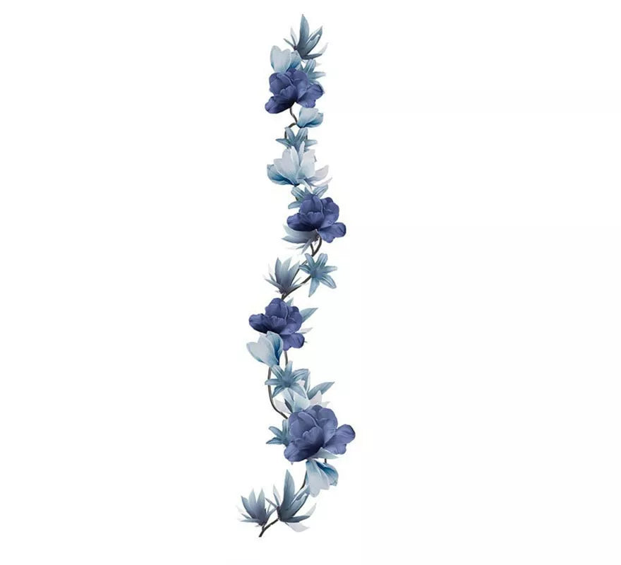 Translation missing: es.Guirnalda Flores Grises de 220 cm
