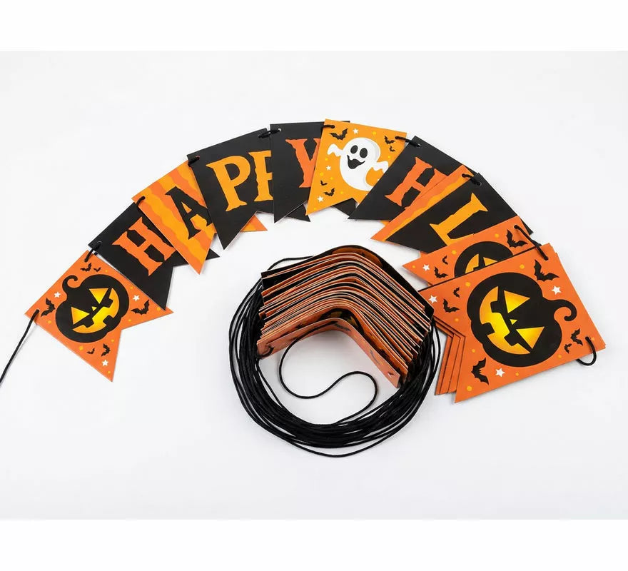 Translation missing: es.Guirnalda 'Happy Halloween' de 300 cm 20x15 cm