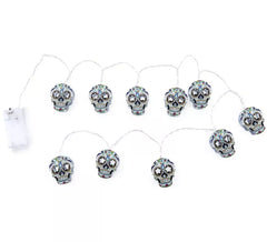 Guirnalda Led Calaveras Día de los Muertos de 150 cm