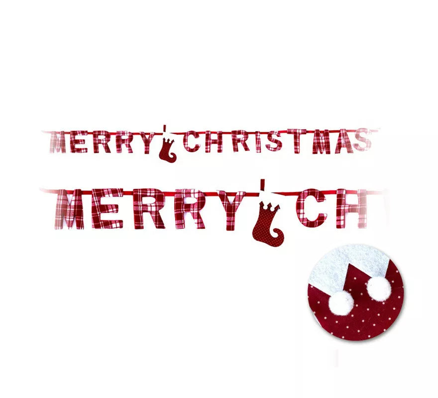 Guirnalda Merry Christmas de 1.8 m