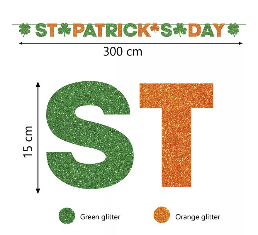 Translation missing: es.Guirnalda 'San Patrick' de 300 cm