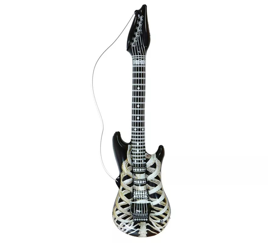 Translation missing: es.Guitarra de Esqueleto hinchable de 105 cm