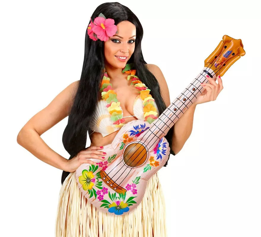 Translation missing: es.Guitarra Hula Hawaiano inflable de 105 cm