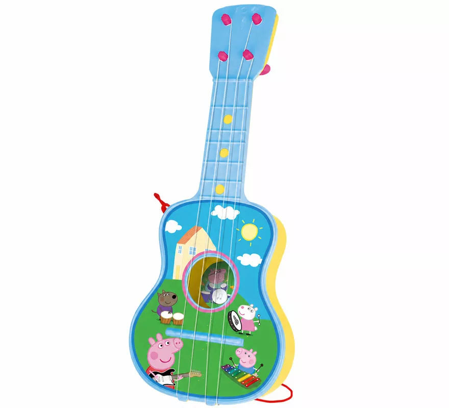 Translation missing: es.Guitarra Peppa Pig con 4 Cuerdas en Estuche
